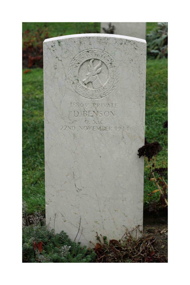 BENSON D. -1944