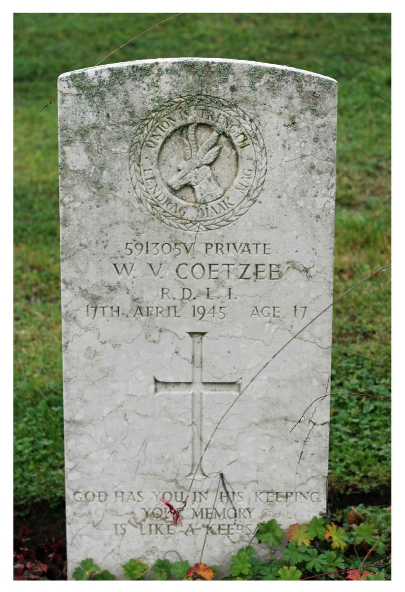 COETZEE W.V. -1945