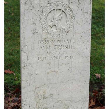 CRONJE A.M. -1945