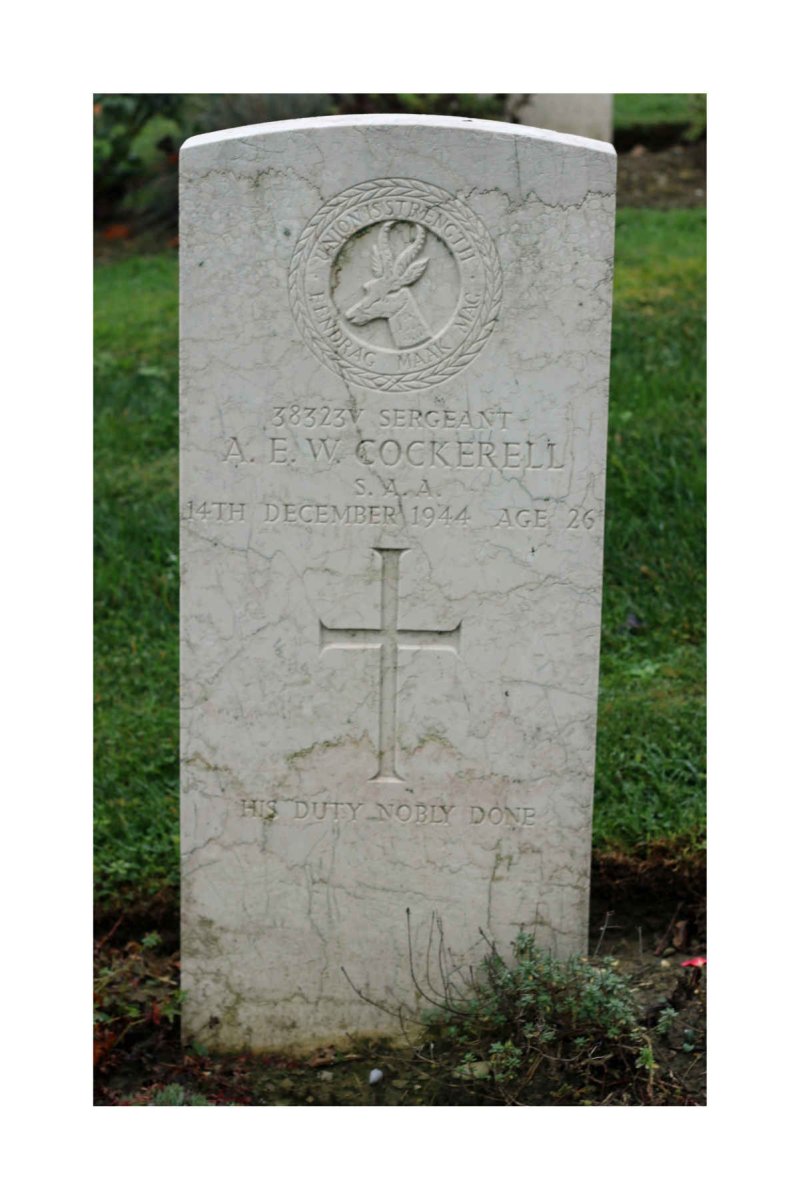 COCKERELL A.E.W. -1944