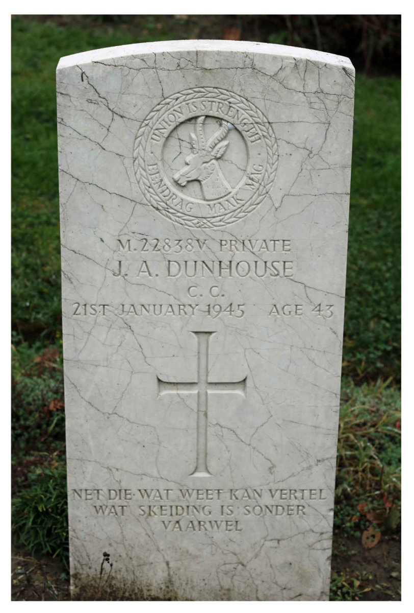 DUNHOUSE J.A. -1945
