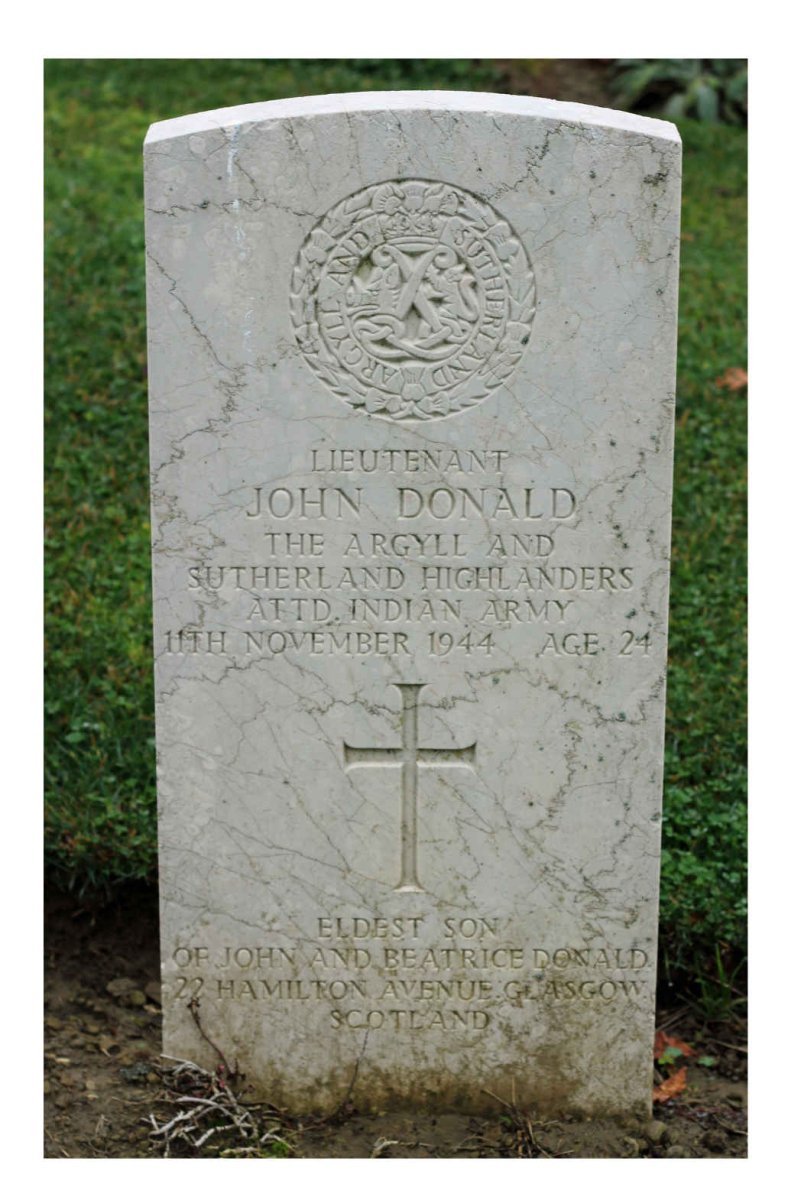 DONALD John -1944