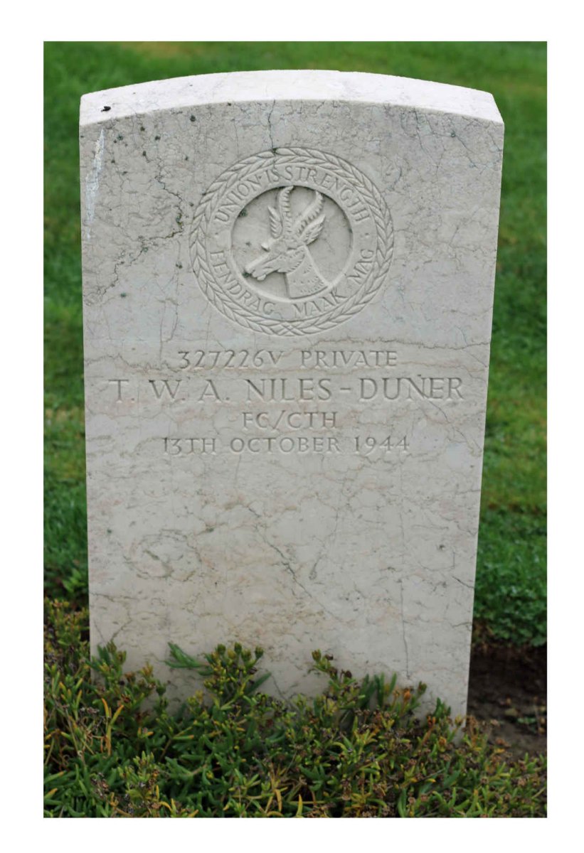 DUNER T.W.A., NILES- -1944