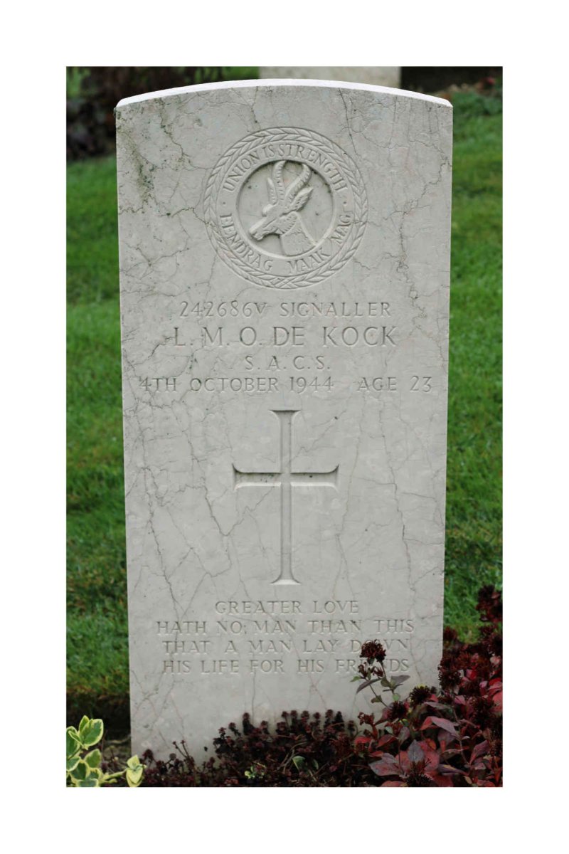 KOCK L.M.O., de -1944