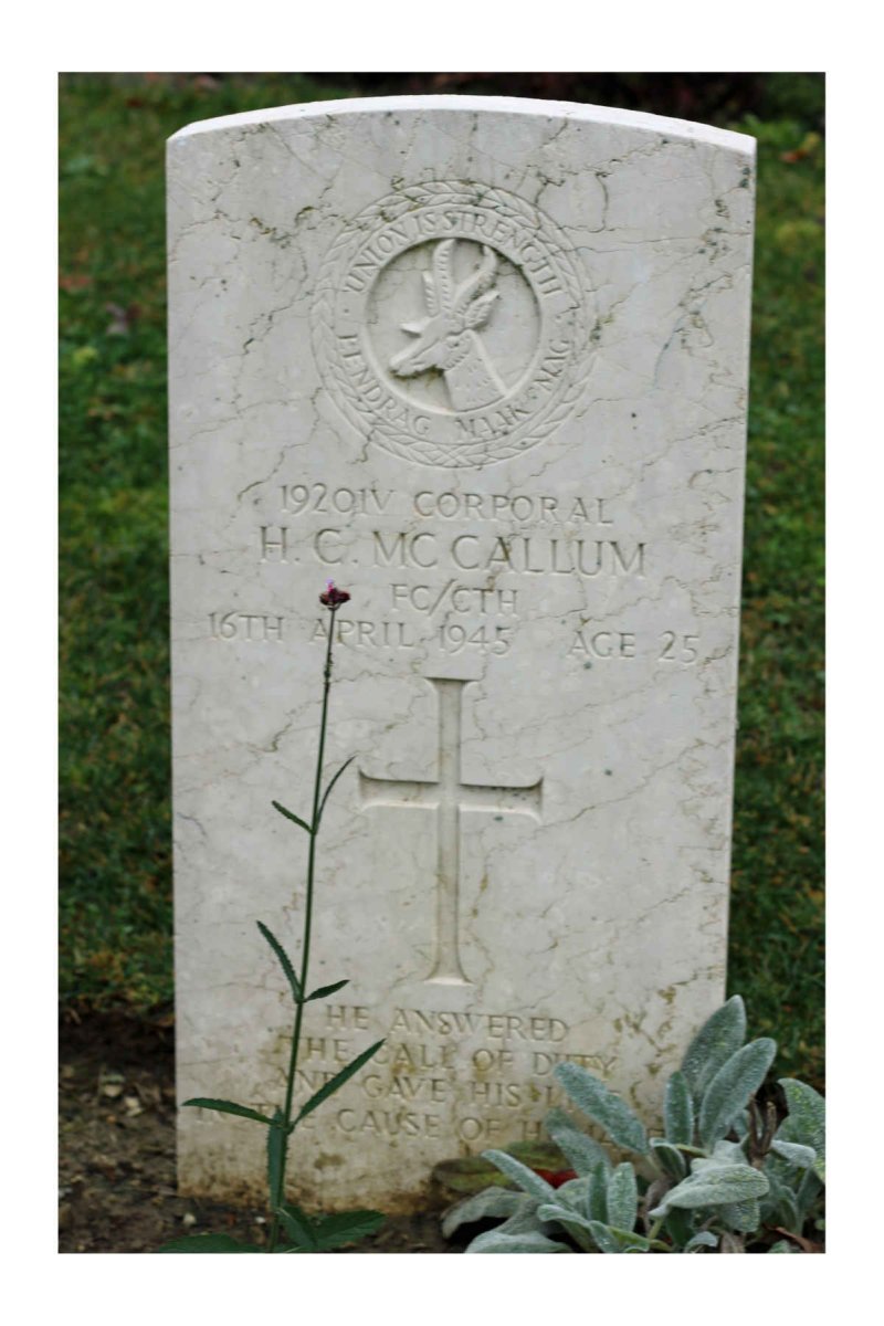 MCCALLUM H.C. -1945