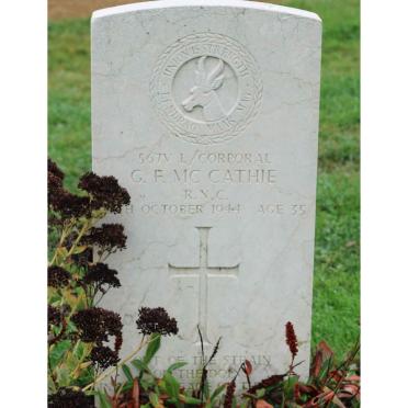 MCCATHIE G.F. -1944