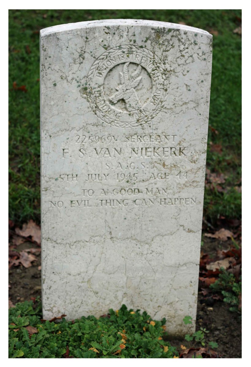 NIEKERK F.S., van -1945