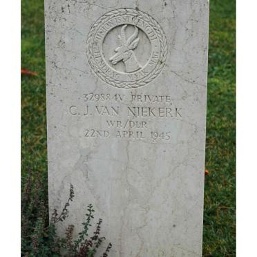 NIEKERK C.J., van -1945