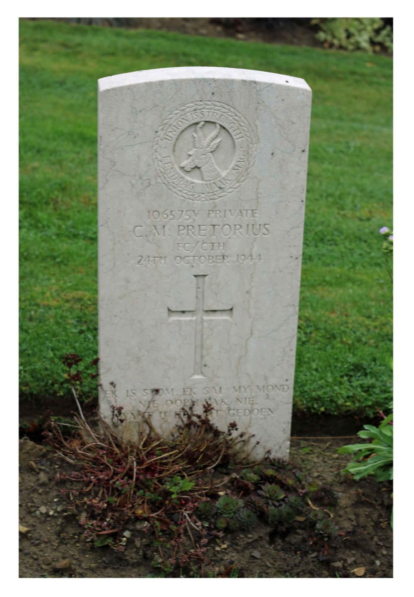 PRETORIUS C.M. -1944
