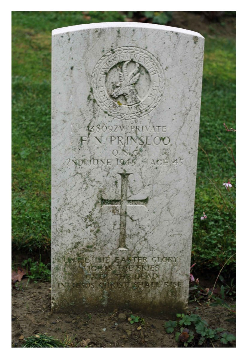 PRINSLOO F.N. -1945