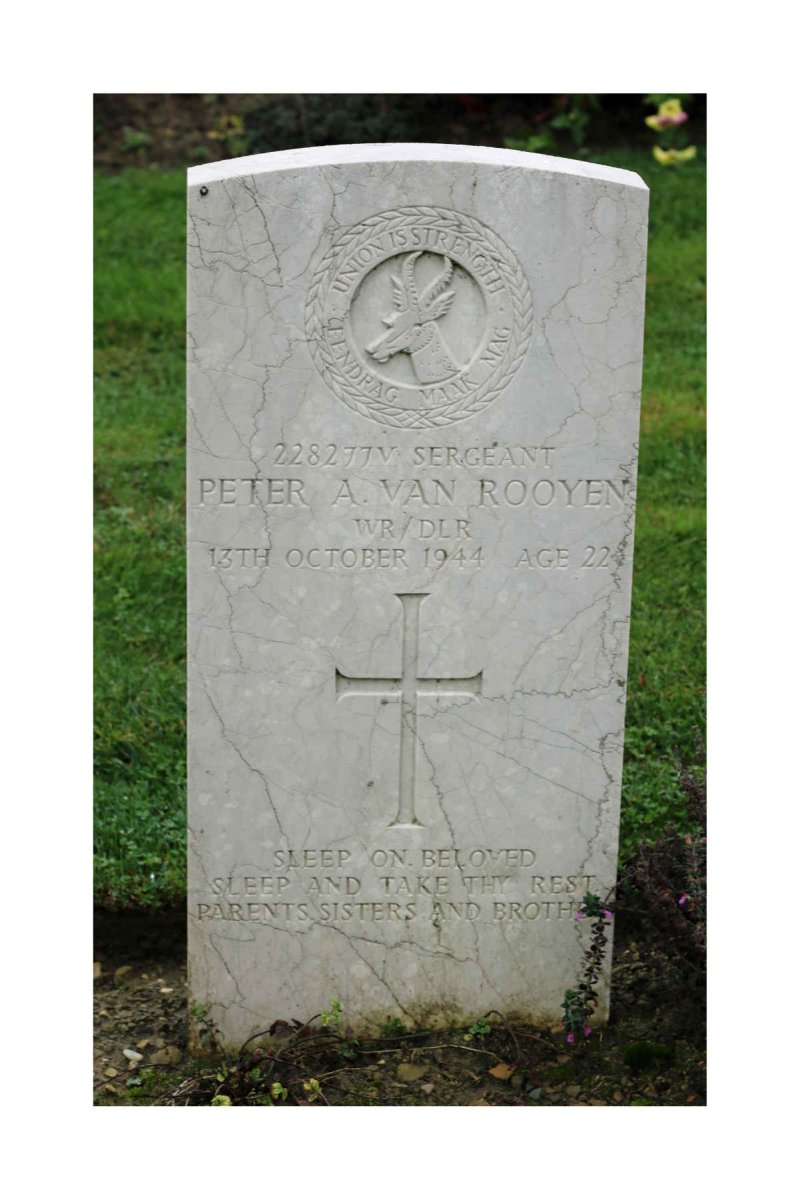 ROOYEN Peter A., van -1944
