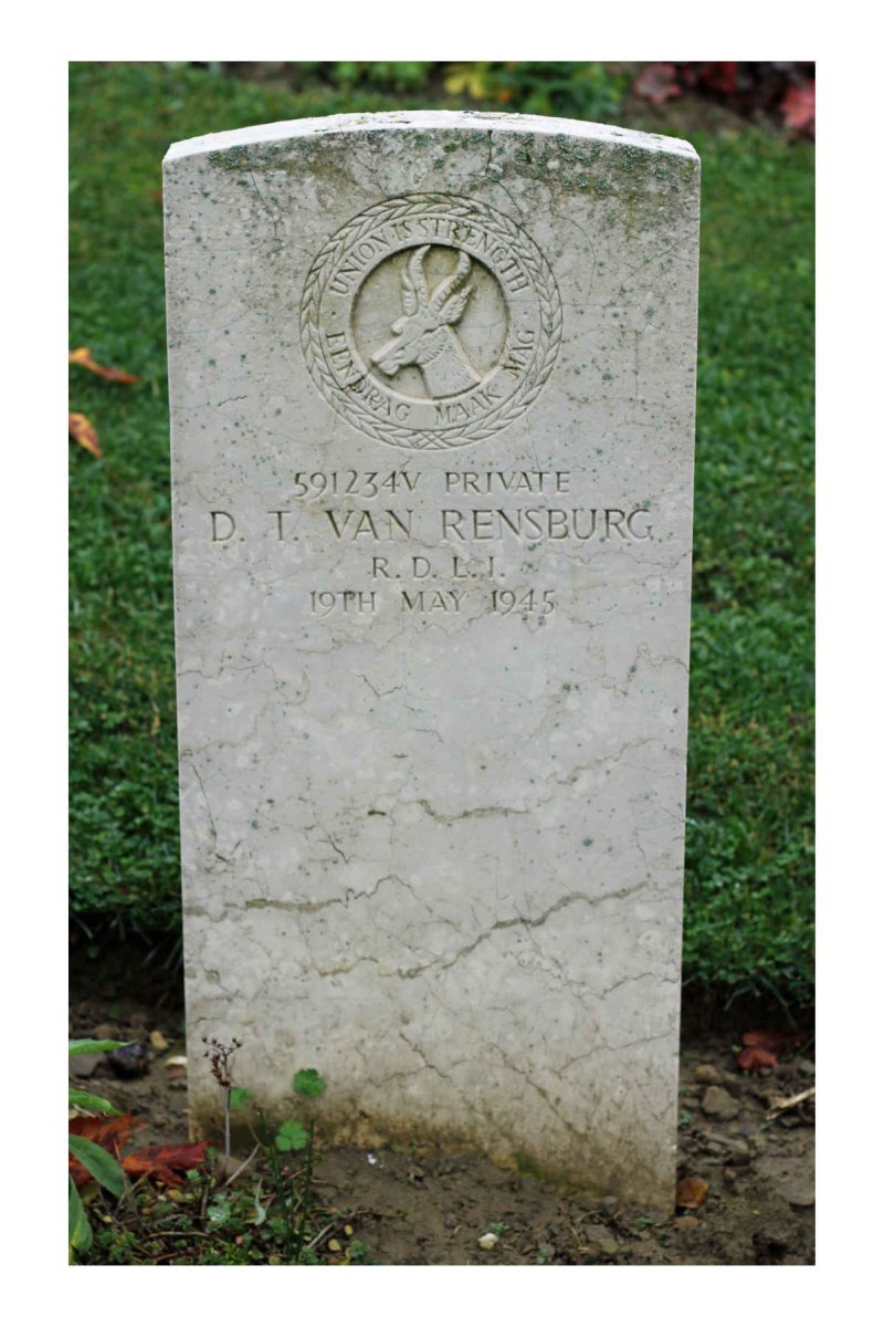 RENSBURG D.T. van -1945