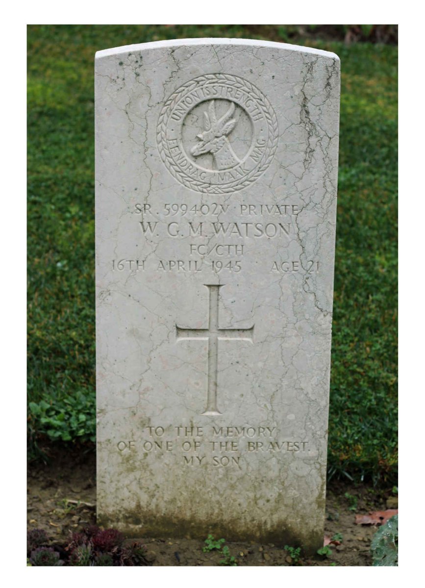 WATSON W.G.M. -1945