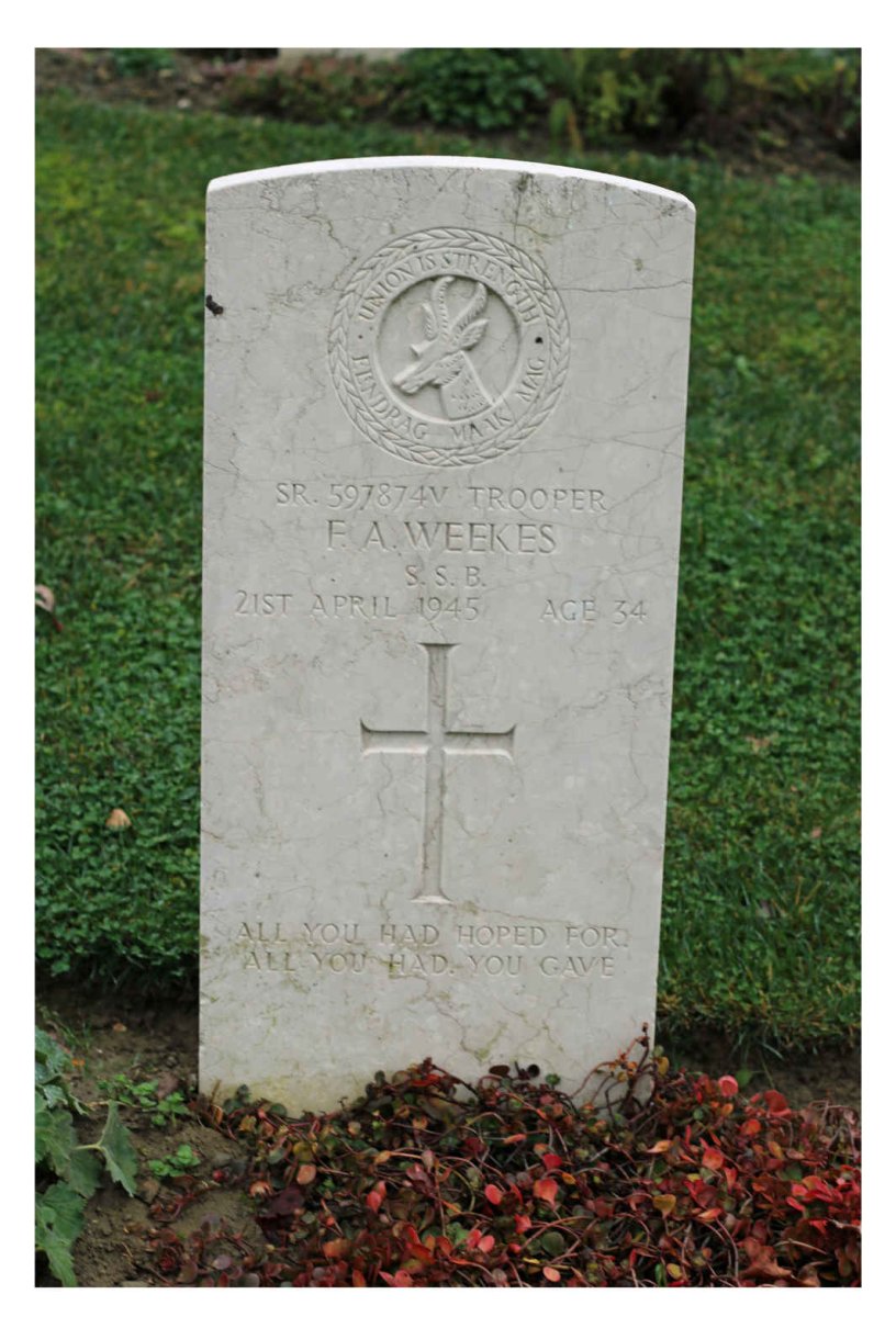 WEEKES F.A. -1945