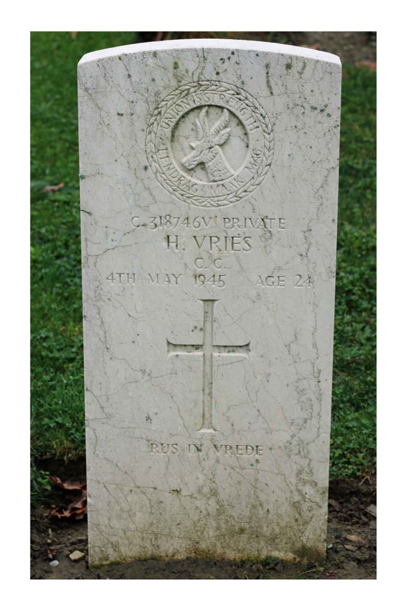 VRIES H. -1945