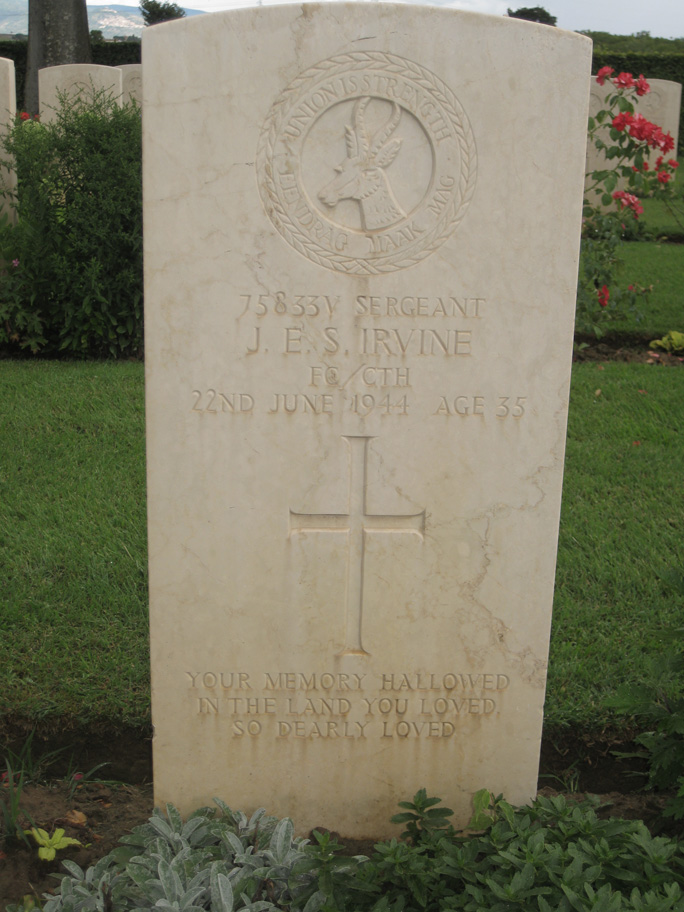 IRVINE J.E.S. -1944