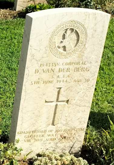 BERG D., van der -1944