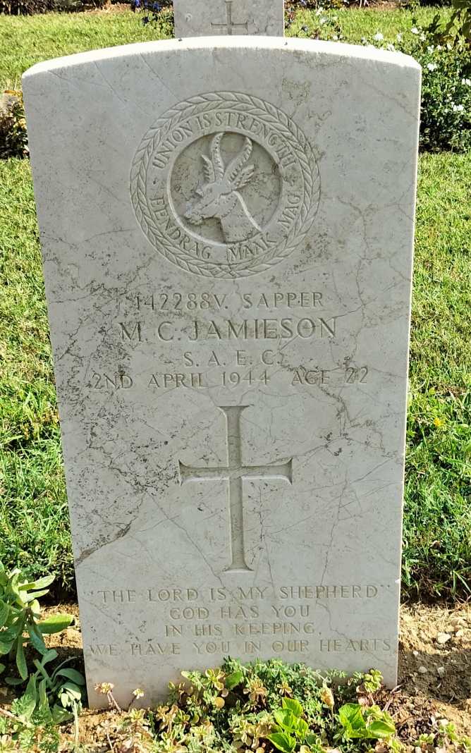 JAMIESON M.C. -1944