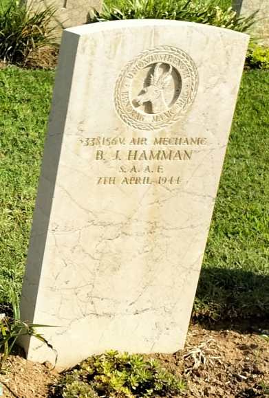 HAMMAN B.J. -1944