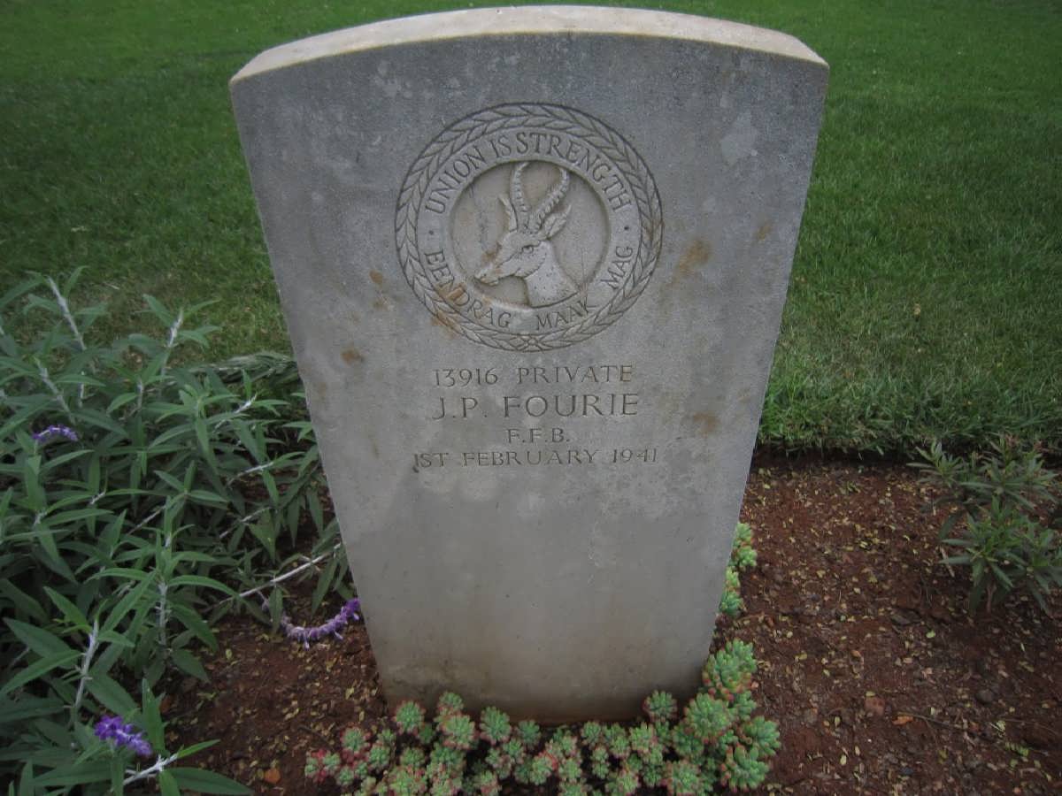 FOURIE J.P. -1941