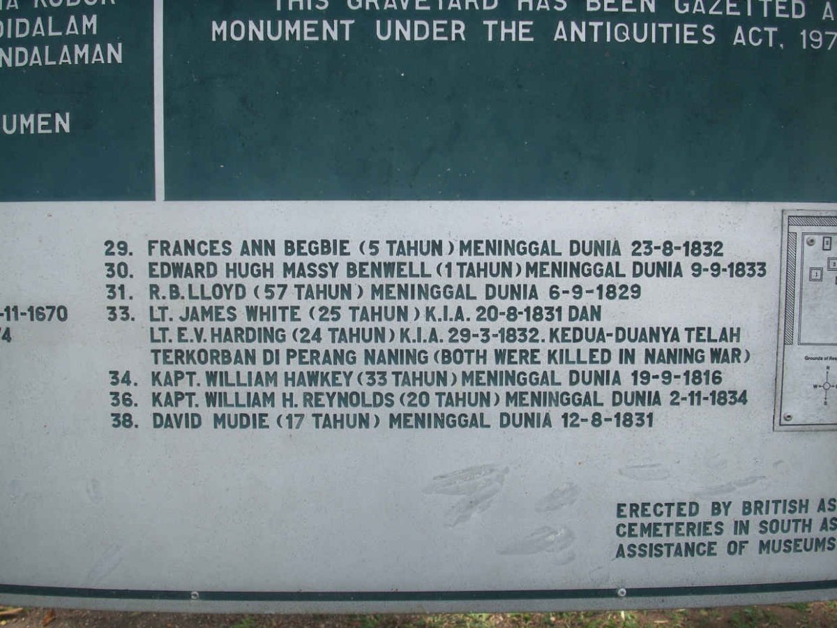 6. BRITISH GRAVES 1818-1838