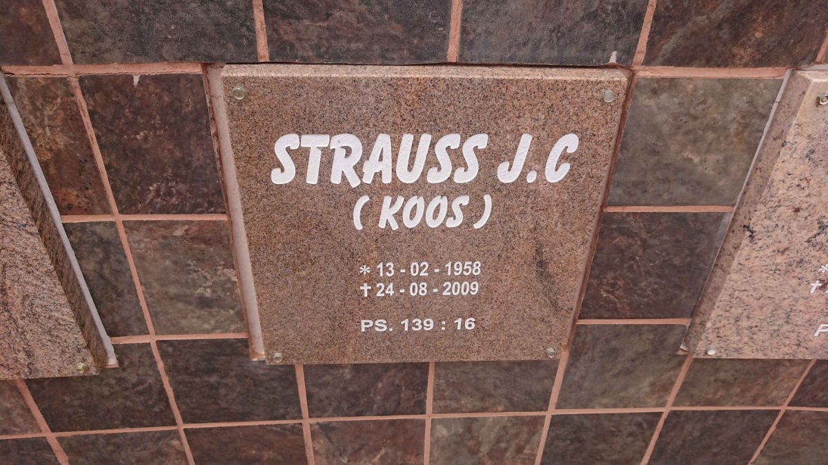 STRAUSS J.C. 1958-2009