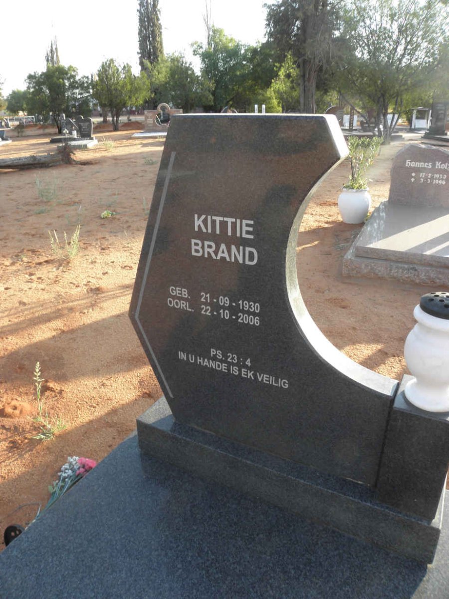 BRAND Kittie 1930-2006