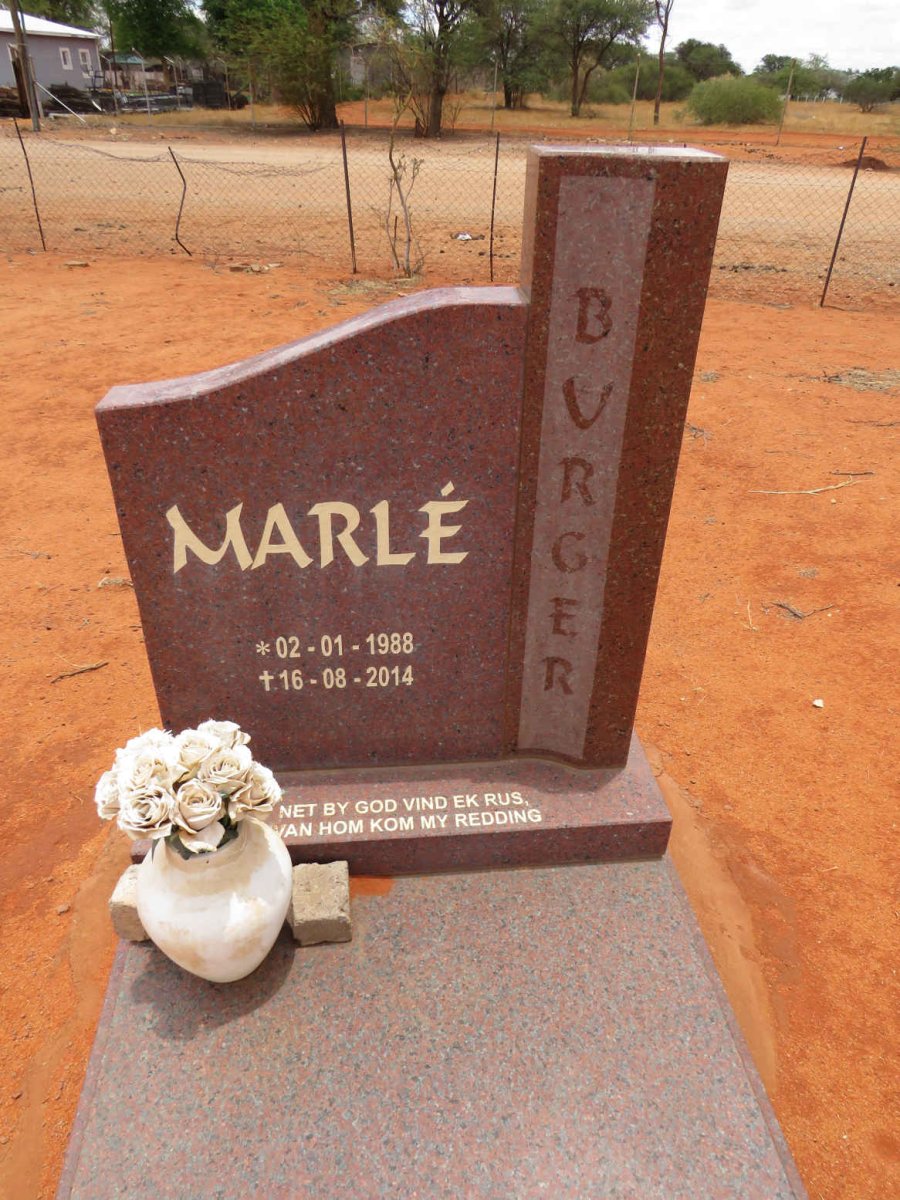BURGER Marle 1988-2014