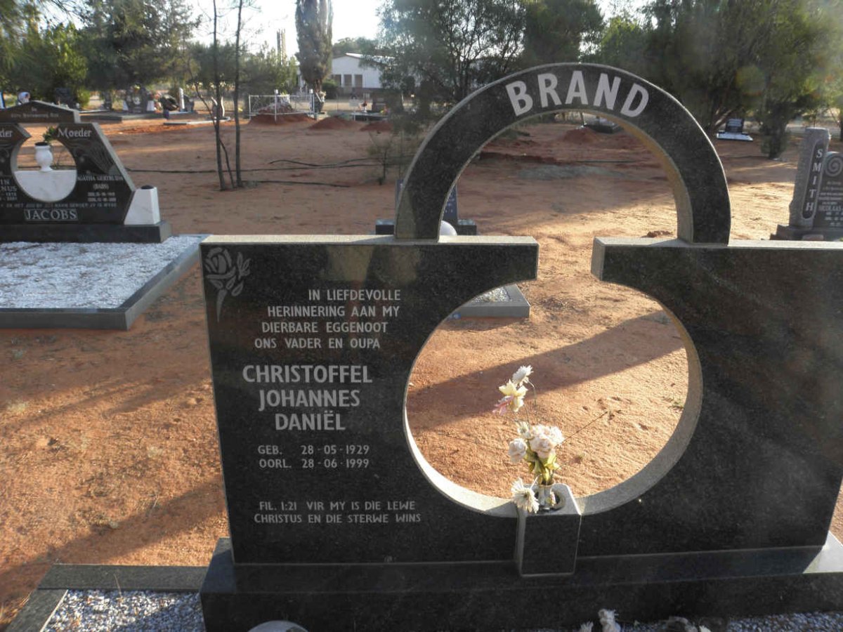 BRAND Christoffel Johannes Daniel 1929-1999
