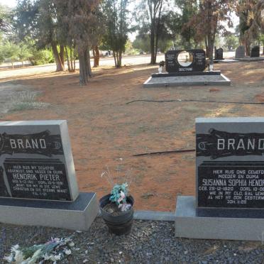 BRAND Hendrik Pieter 1911-1981 &amp; Susanna Sophia Hendrina 1920-1995