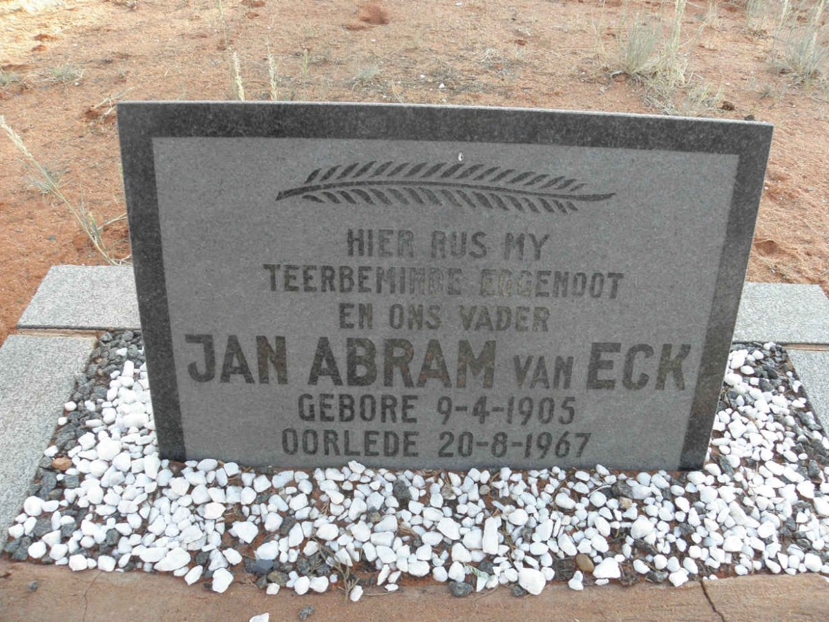 ECK Jan Abram, van 1905-1967