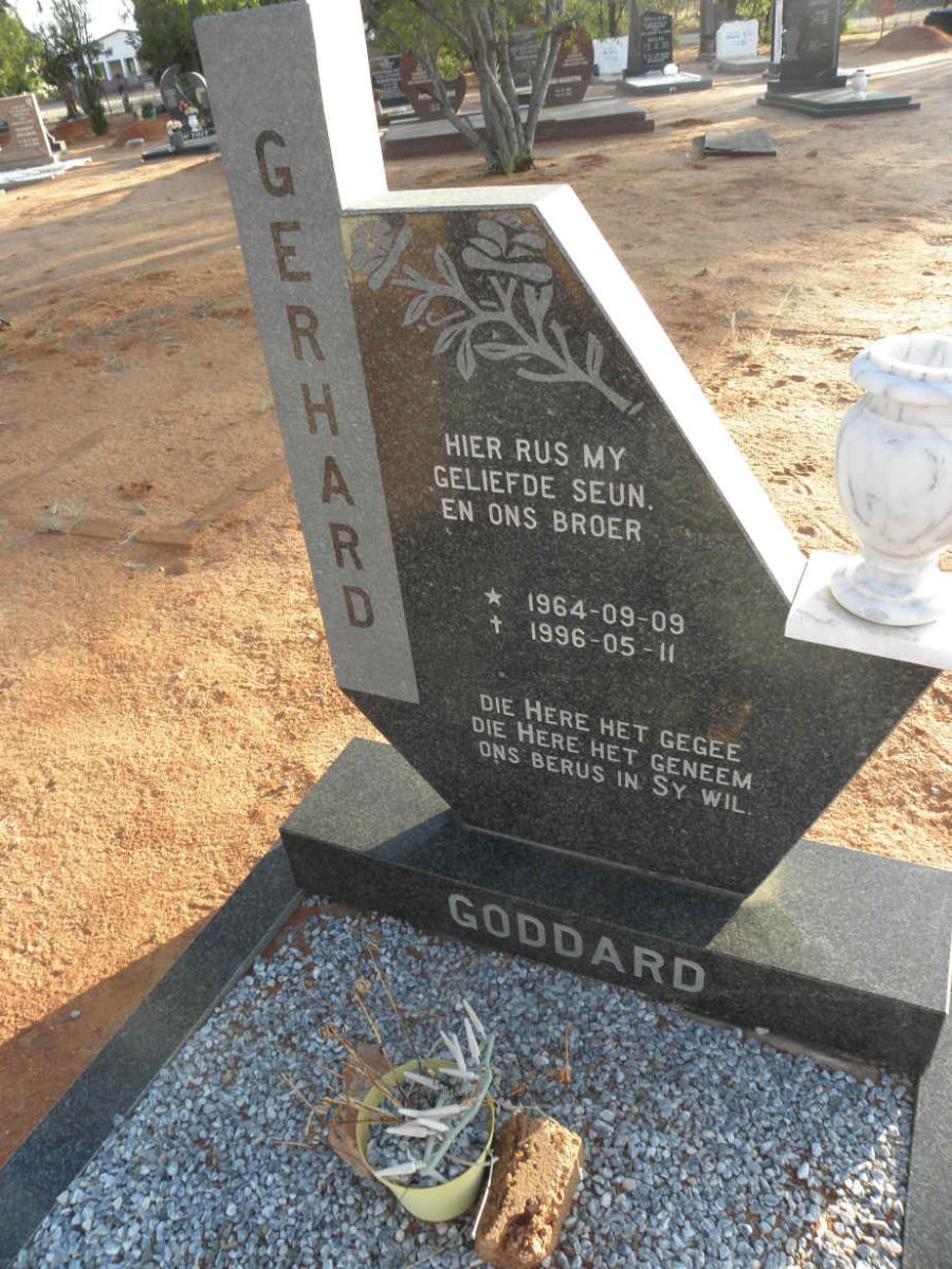 GODDARD Gerhard 1964-1996