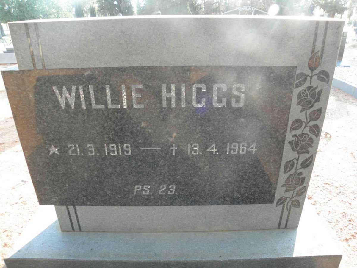 HIGGS Willie 1919-1964