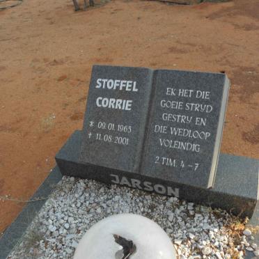 JARSON Stoffel Corrie 1965-2001