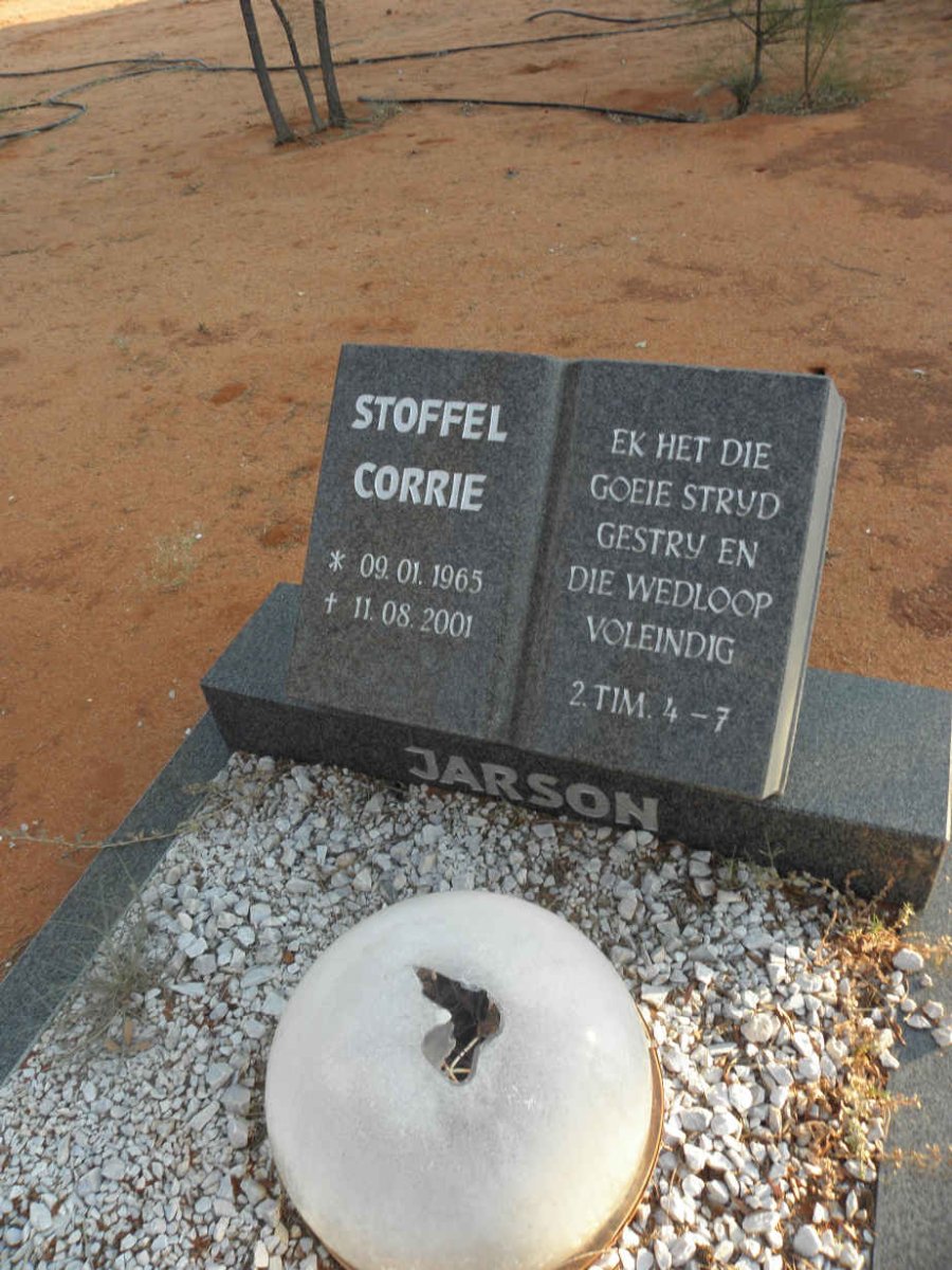 JARSON Stoffel Corrie 1965-2001