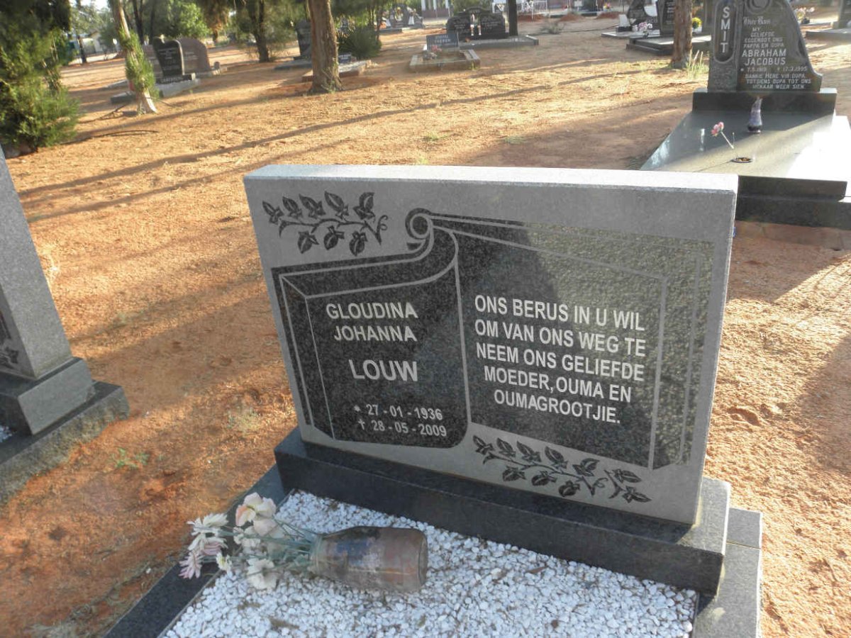 LOUW Gloudina Johanna 1936-2009