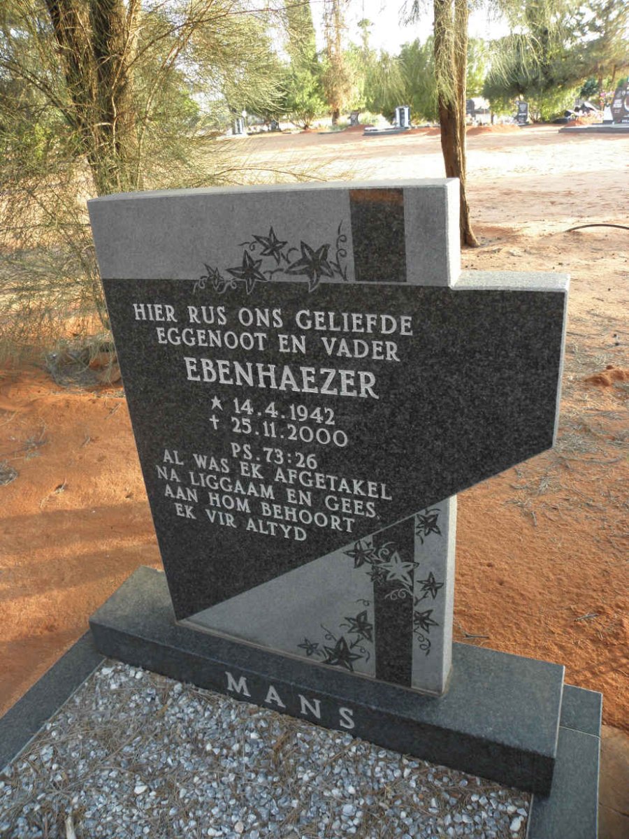 MANS Ebenhaezer 1942-2000
