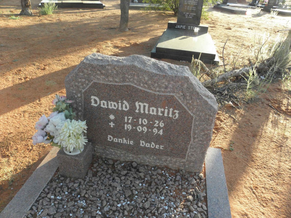 MARITZ Dawid 1926-1994