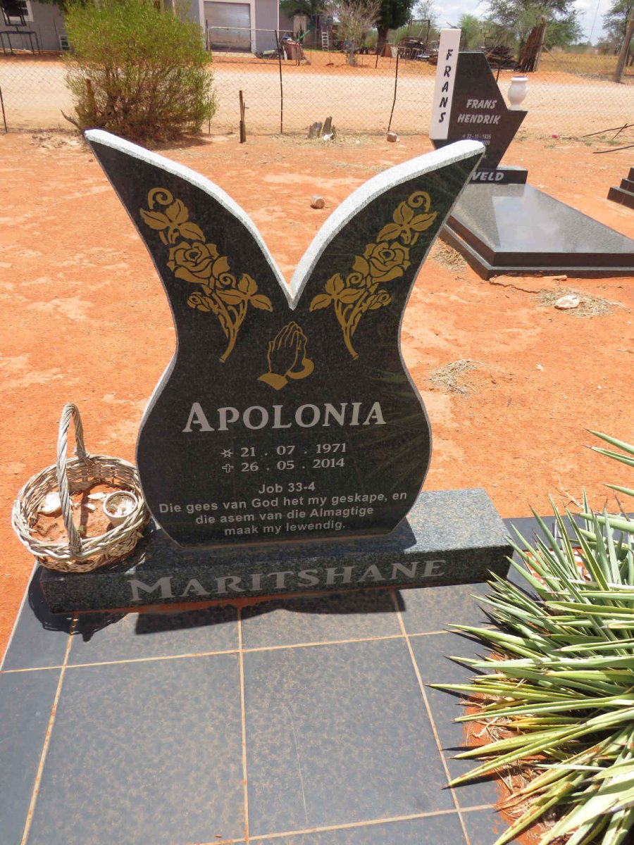 MARITSHANE Apolonia 1971-2014