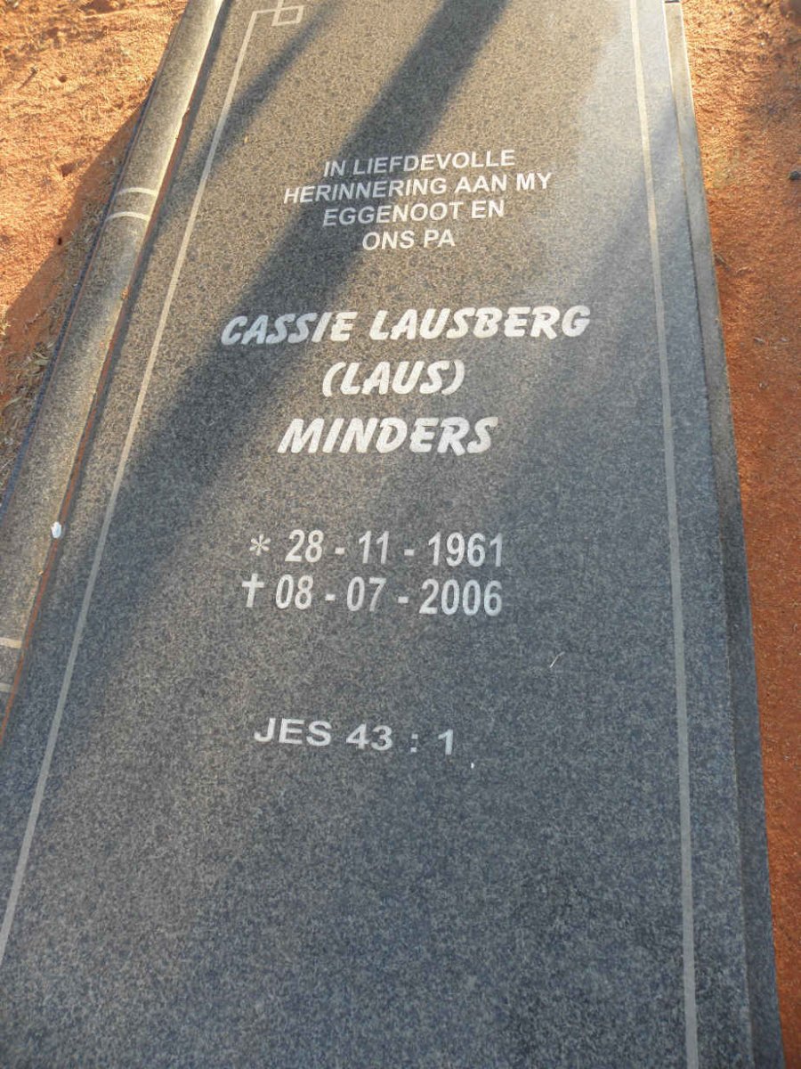 MINDERS Cassie Lausberg 1961-2006