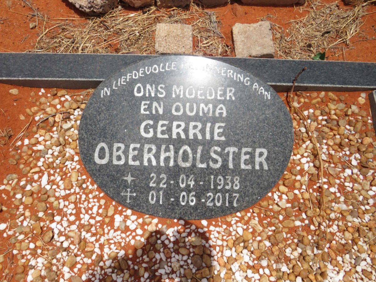 OBERHOLSTER Gerrie 1938-2017