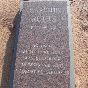 ROETS Christie -1993
