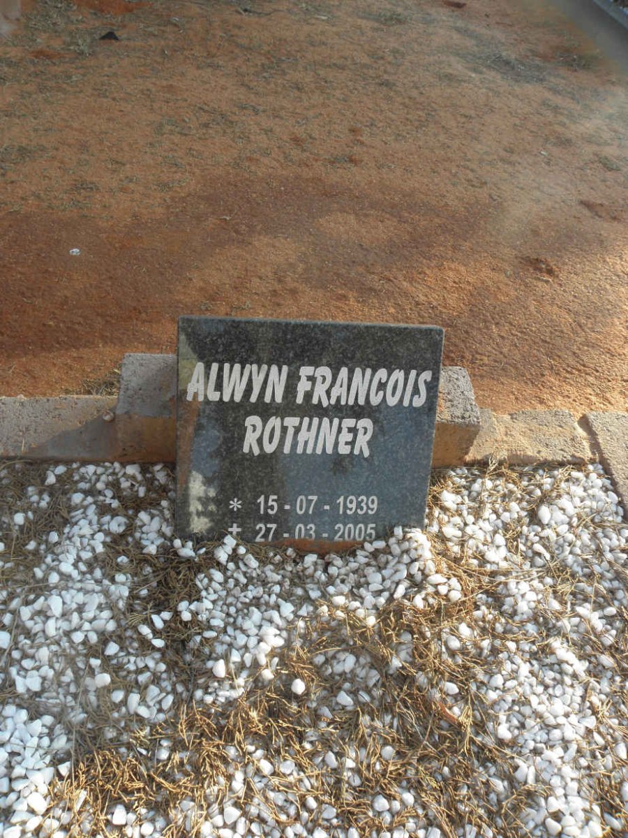ROTHNER Alwyn Francois 1939-2005