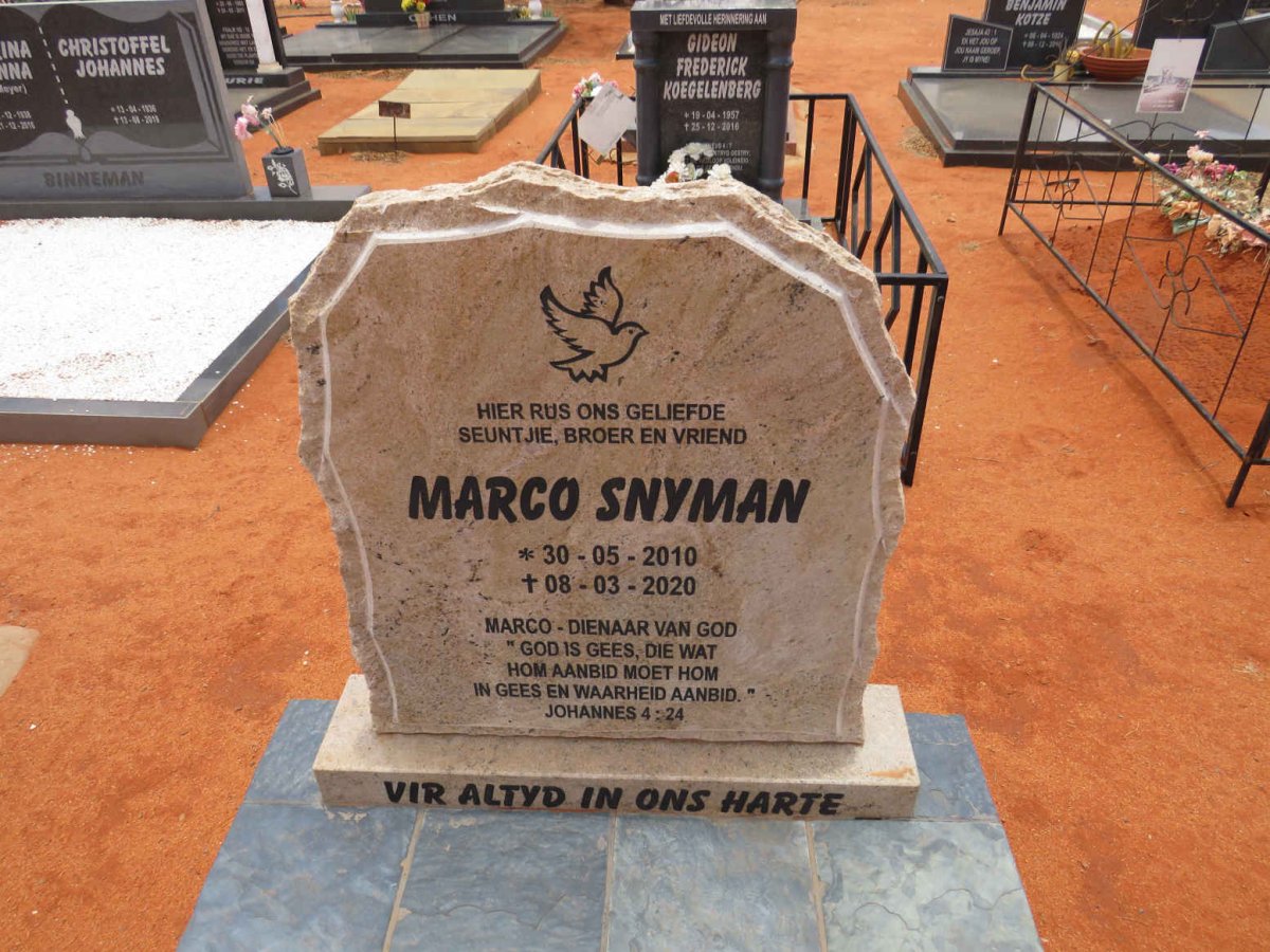 SNYMAN Marco 2010-2020