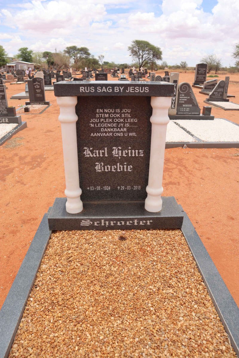 SCHROETER Karl Heinz 1924-2015