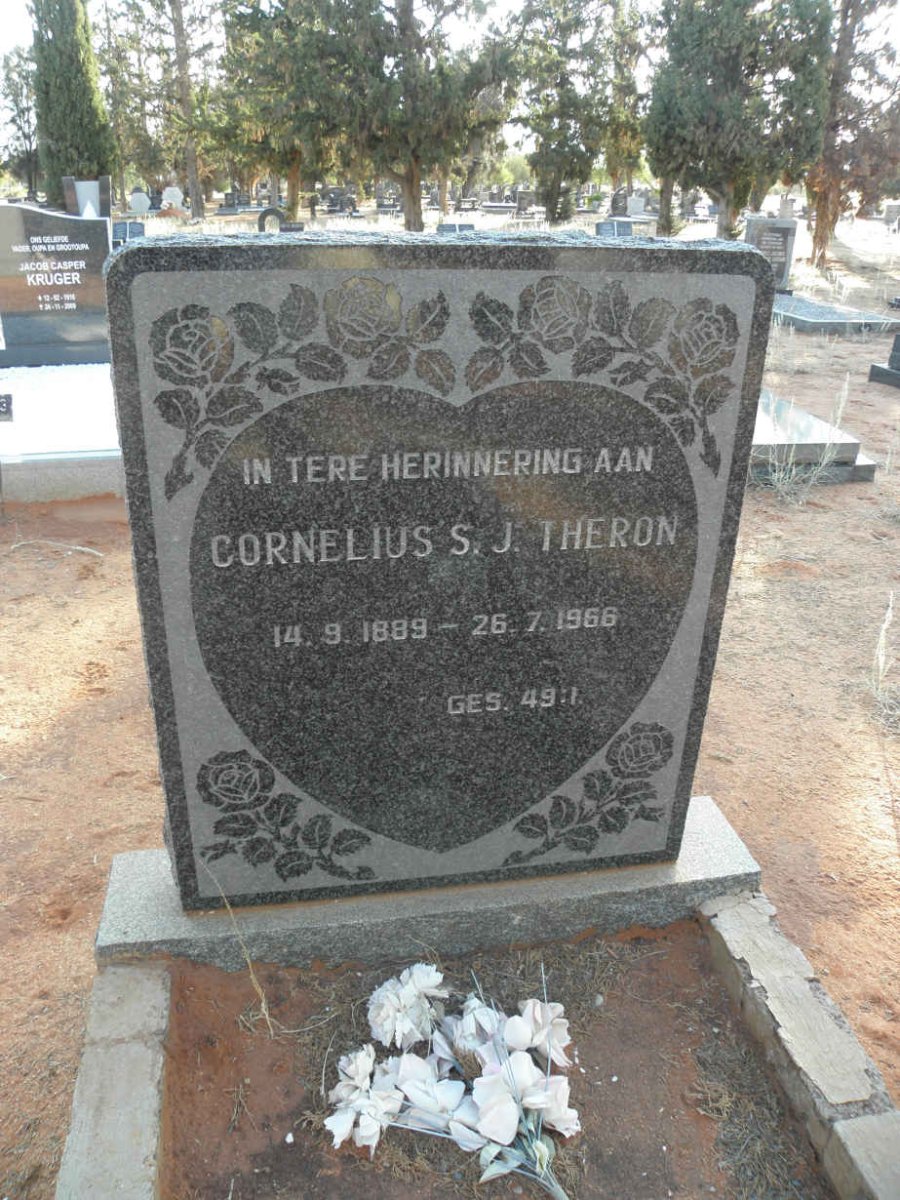 THERON Cornelius S.J. 1889-1966