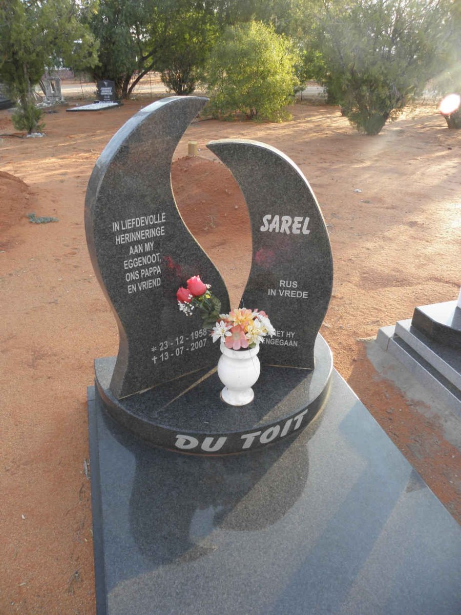 TOIT Sarel, du 1958-2007