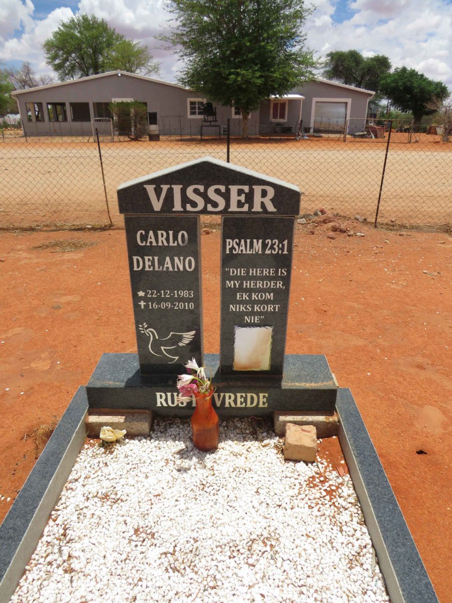 VISSER Carlo Delano 1983-2010