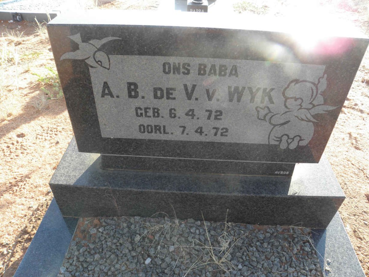 WYK A.B.de V., v. 1972-1972