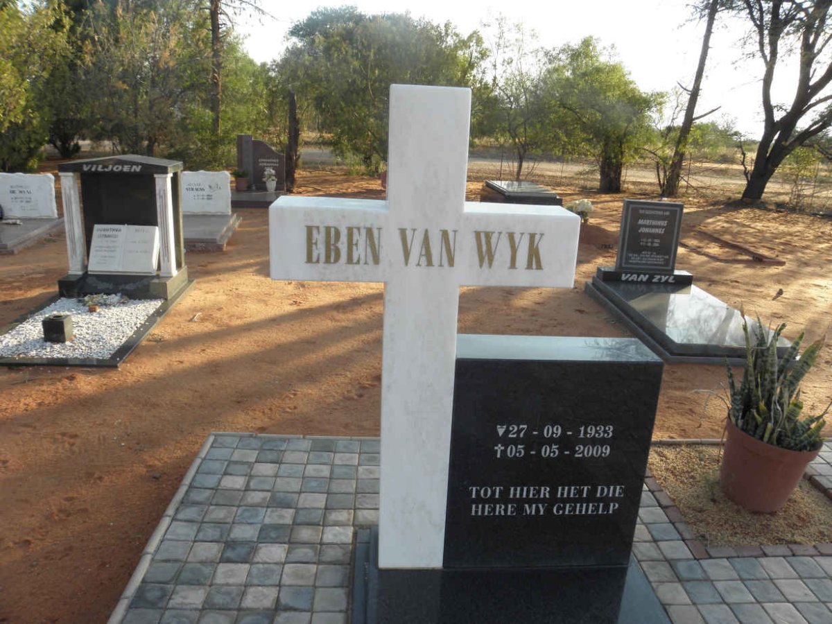 WYK Eben, van 1933-2009